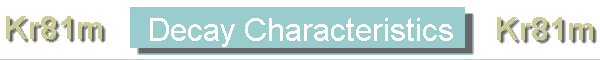 Decay Characteristics