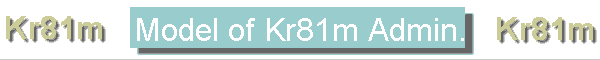 Model of Kr81m Admin.